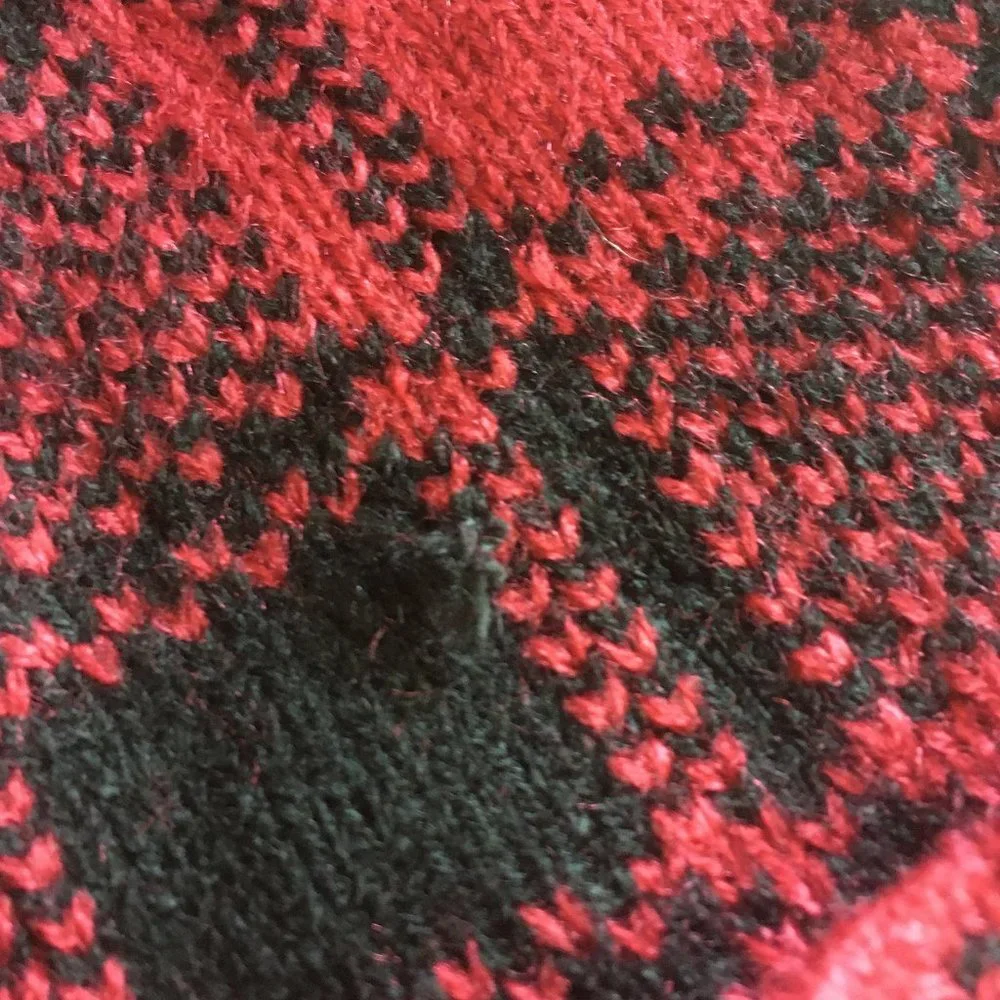 Gap plaid pompom beanie S/M NWT